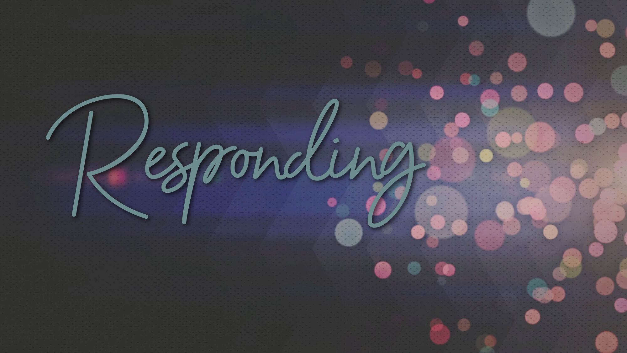 Preview of Responding