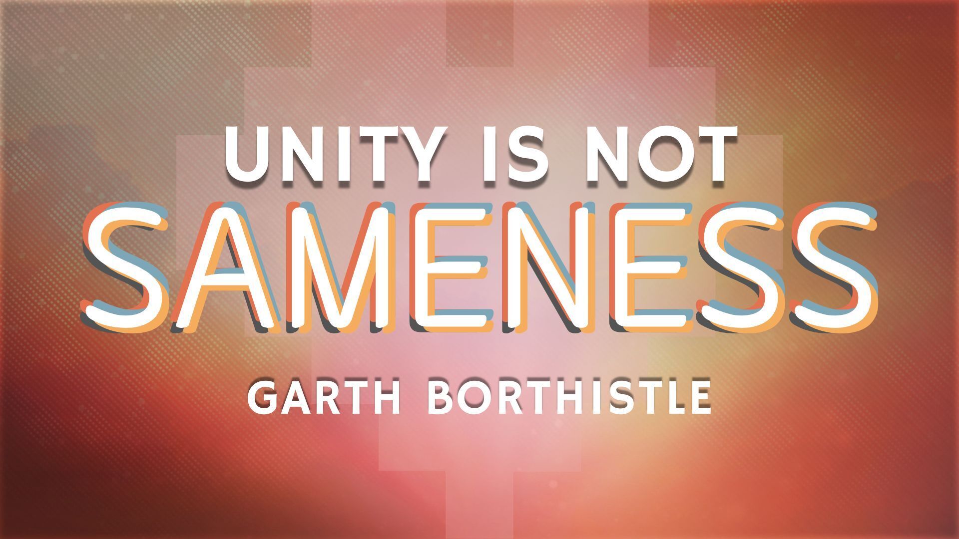 Preview of One Another - Unity is Not Sameness